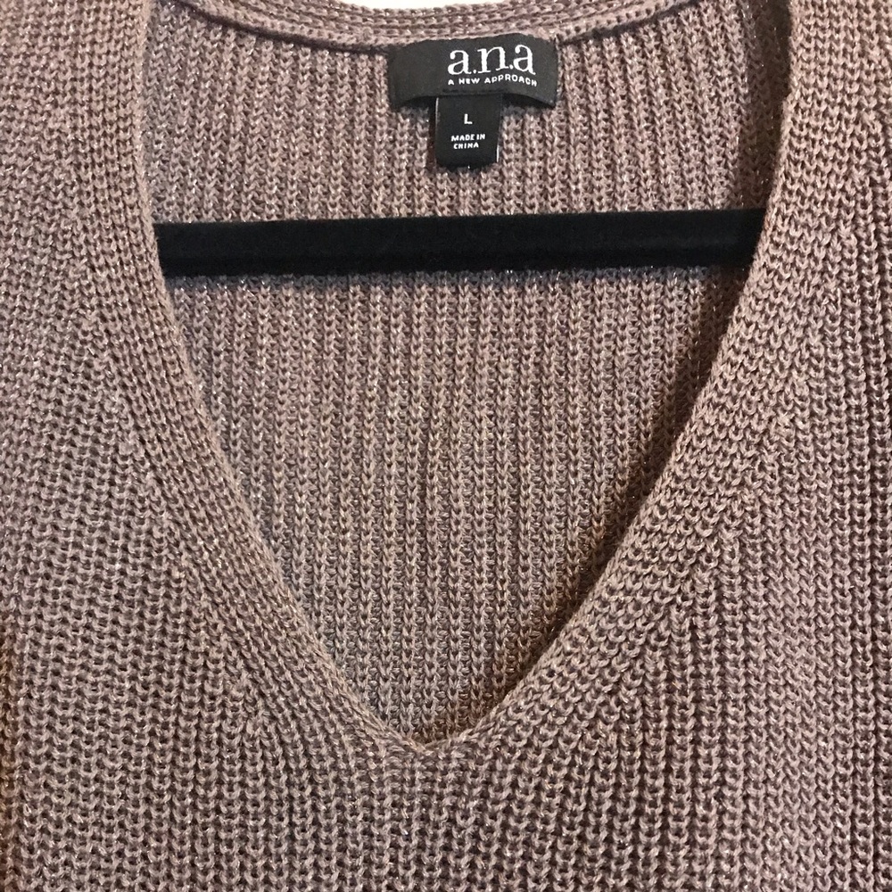 Lurex Tunic Sweater